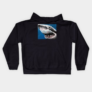 Great White Shark Kids Hoodie